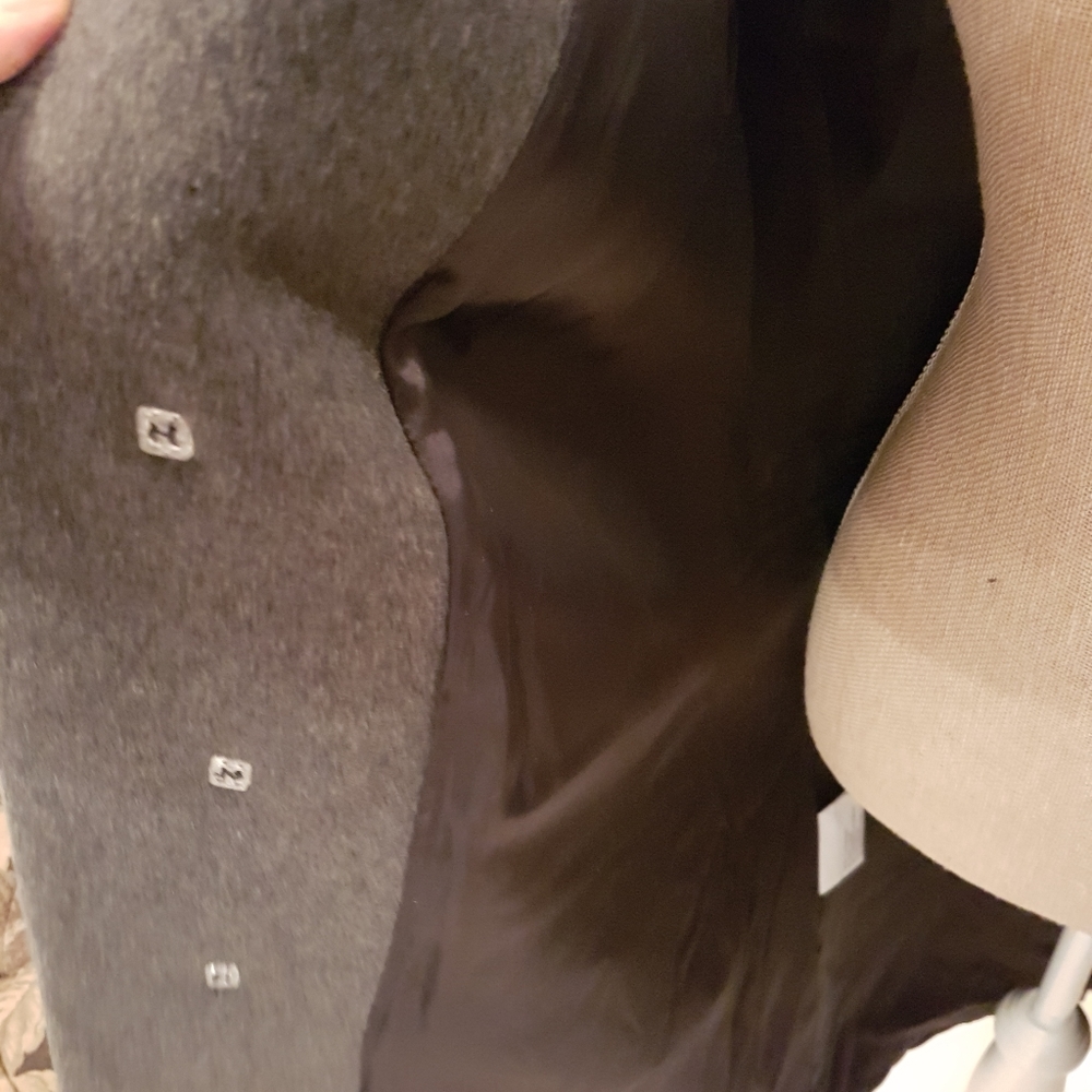 Men's Cashmere/Wool Tailored Overcoat - Picture 6 of 11